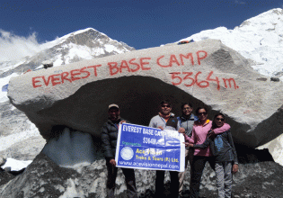 Hiking to Everest Base Camp